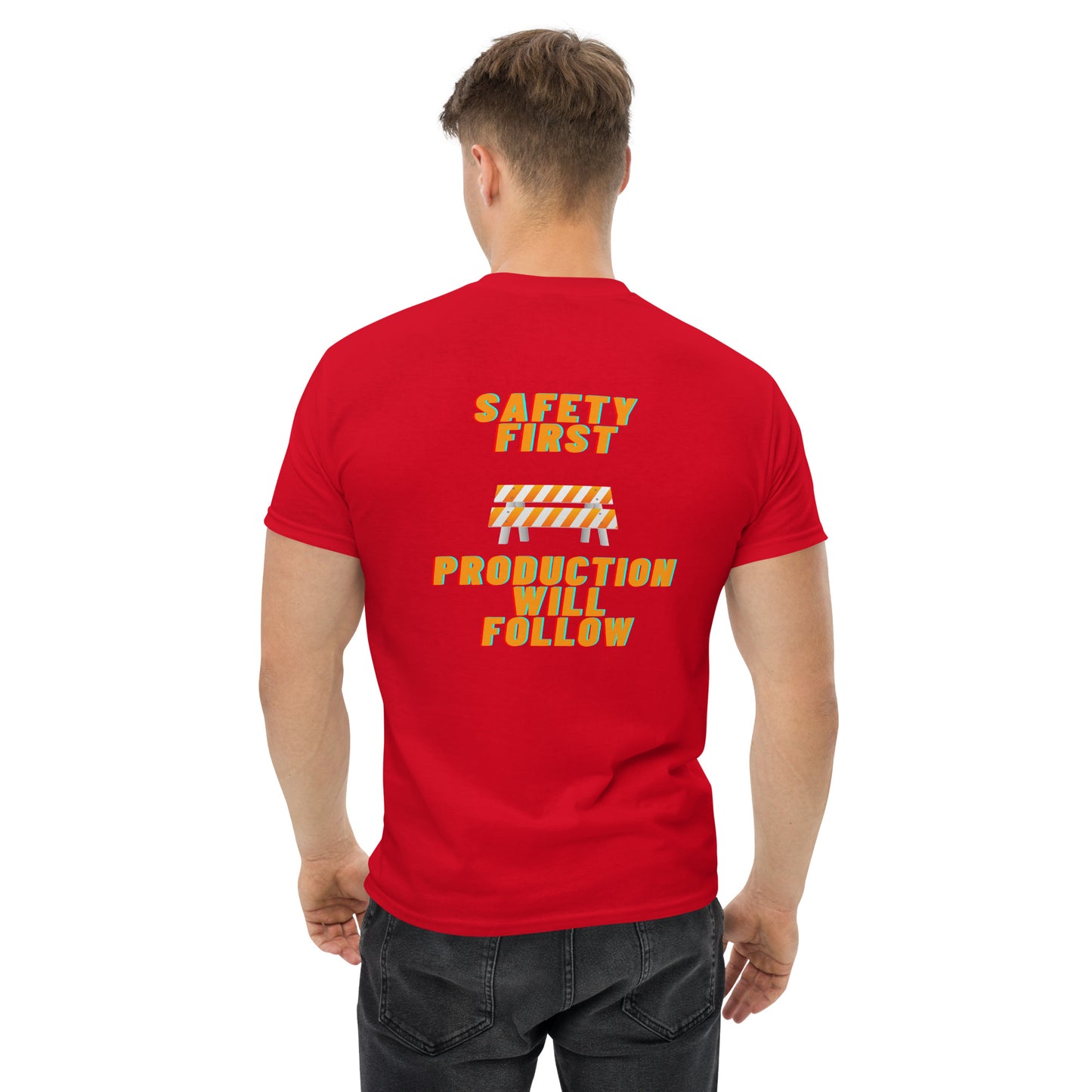 Safety first classic tee