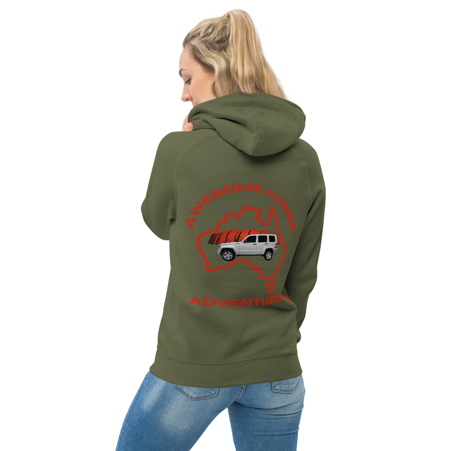 Awesome Aussie kangaroo pocket hoodie