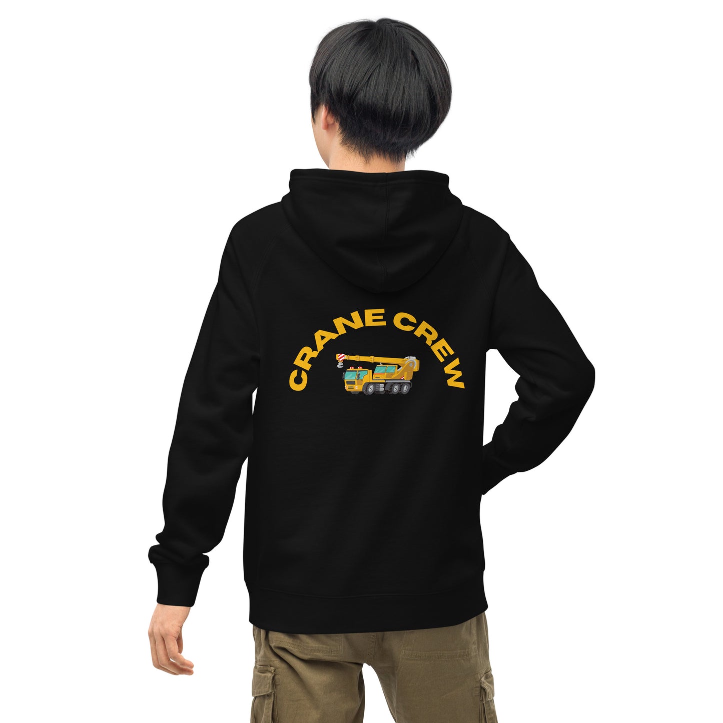 Crane Crew kangaroo pocket hoodie