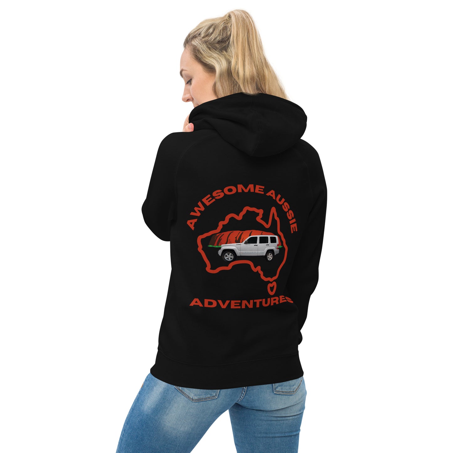 Awesome Aussie kangaroo pocket hoodie