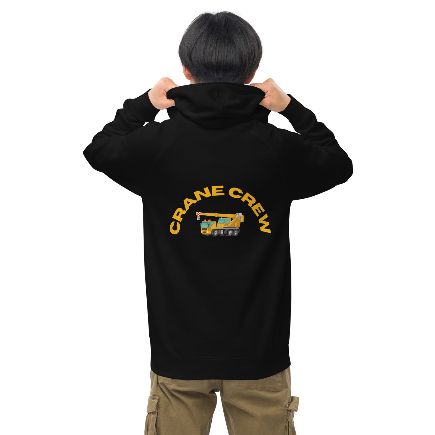 Crane Crew kangaroo pocket hoodie