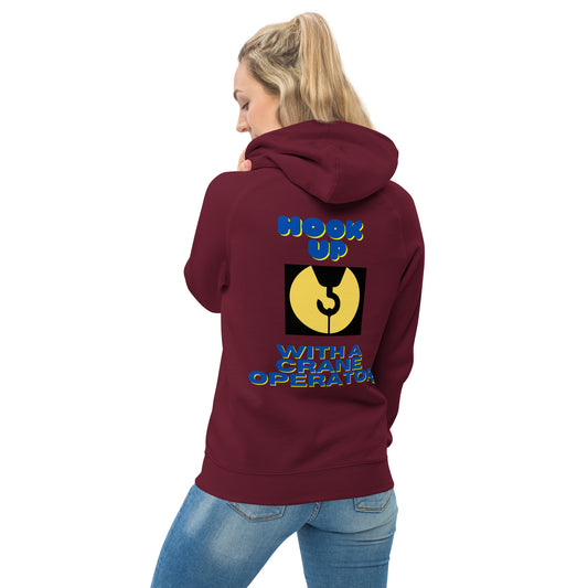 Hook Up logo kangaroo pocket hoodie