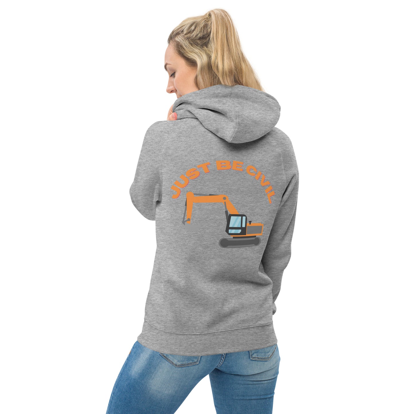 Be Civil Unisex kangaroo pocket hoodie