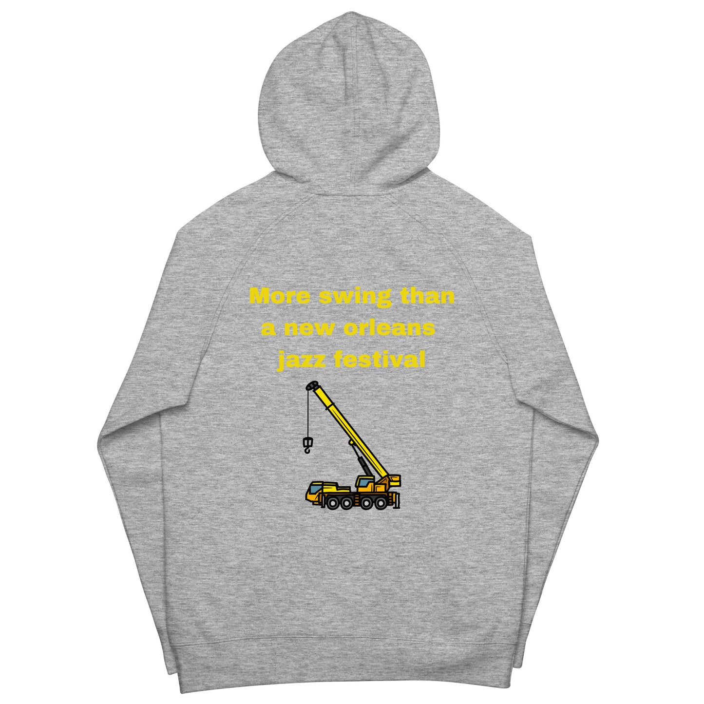 More swing than kangaroo pocket hoodie