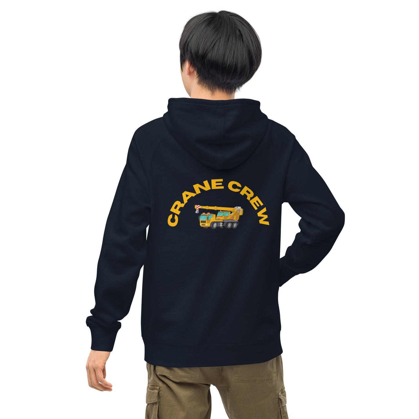 Crane Crew kangaroo pocket hoodie