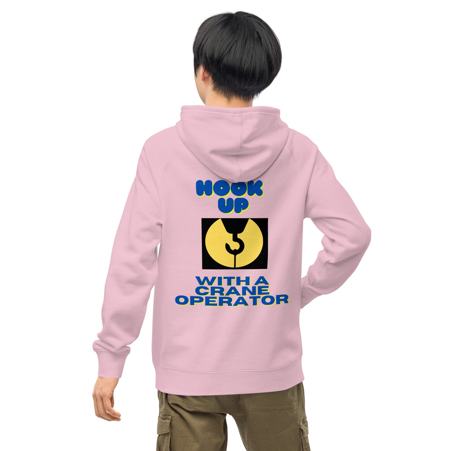 Hook Up logo kangaroo pocket hoodie