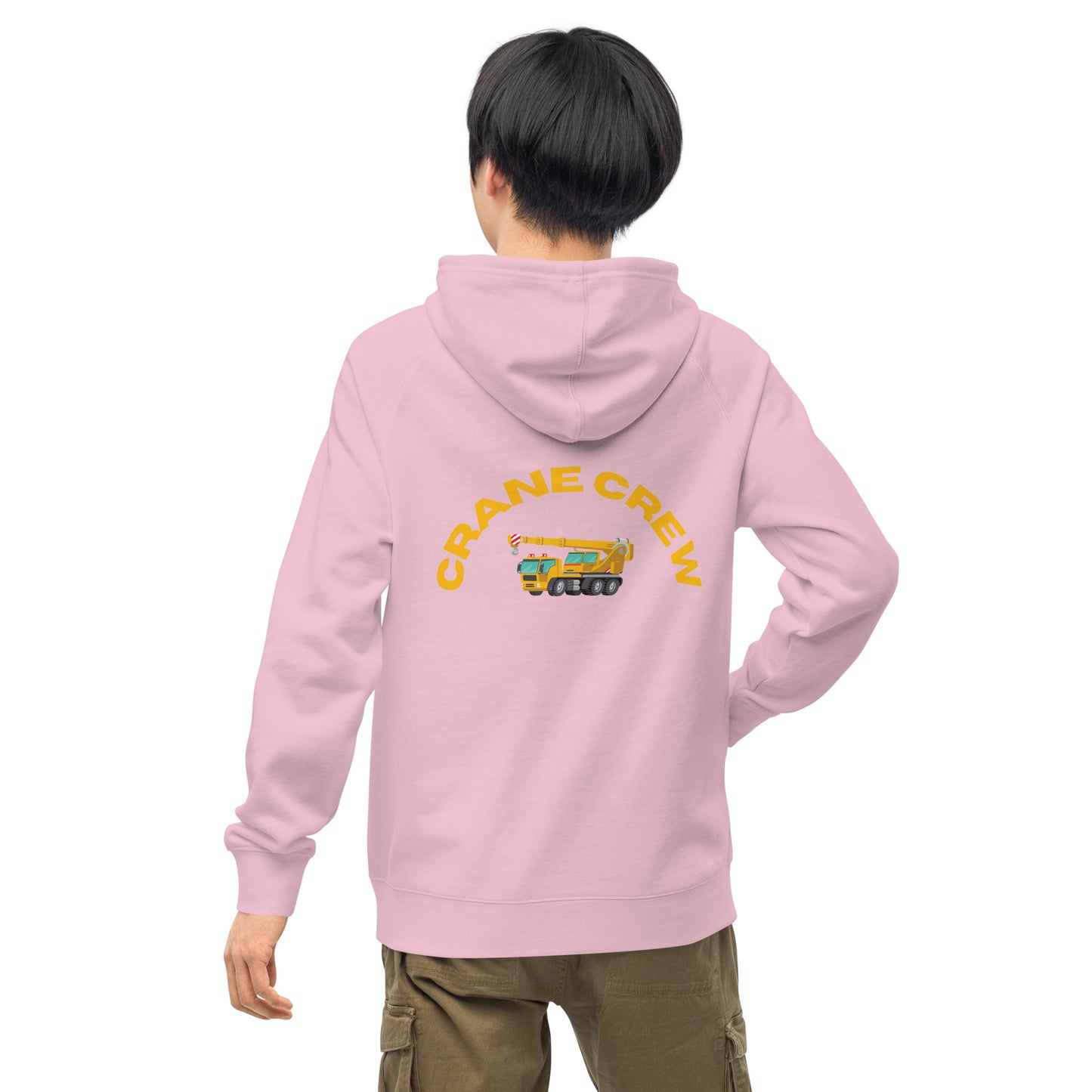 Crane Crew kangaroo pocket hoodie