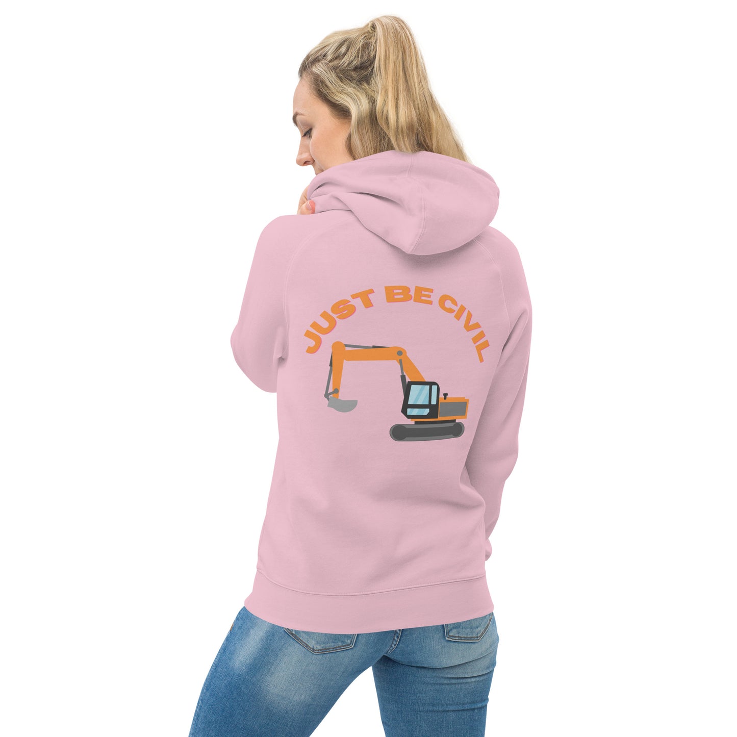 Be Civil Unisex kangaroo pocket hoodie