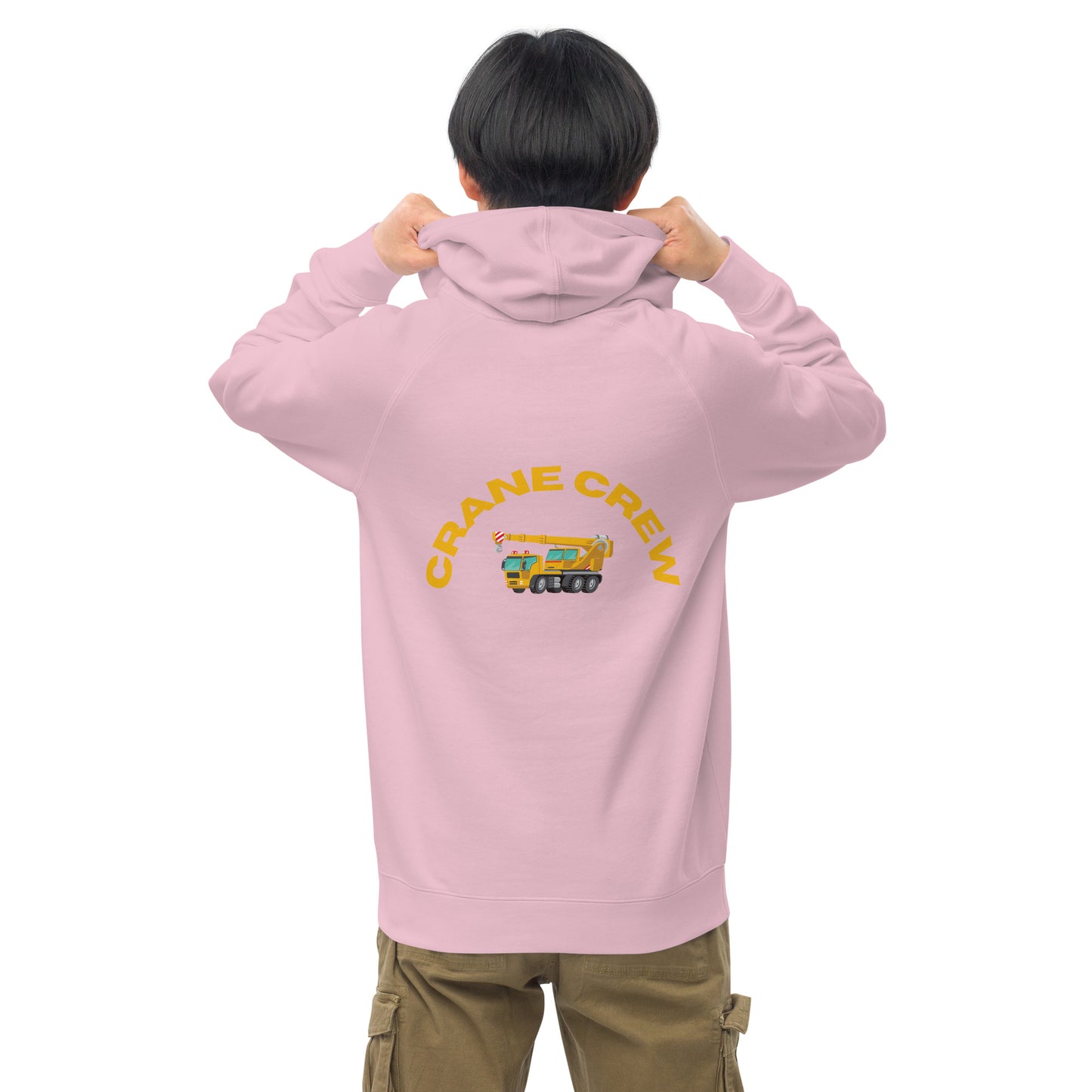 Crane Crew kangaroo pocket hoodie