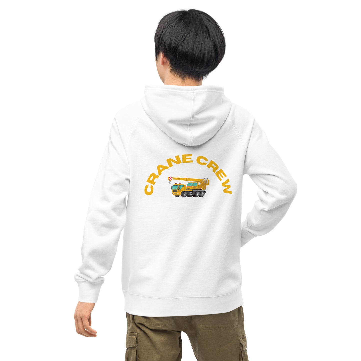 Crane Crew kangaroo pocket hoodie