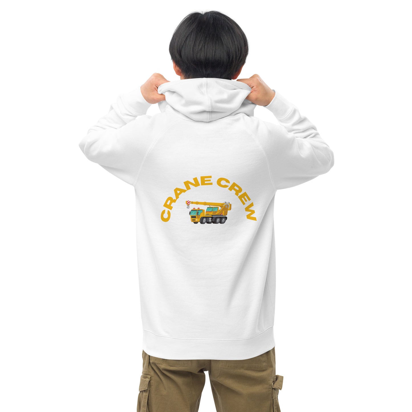 Crane Crew kangaroo pocket hoodie