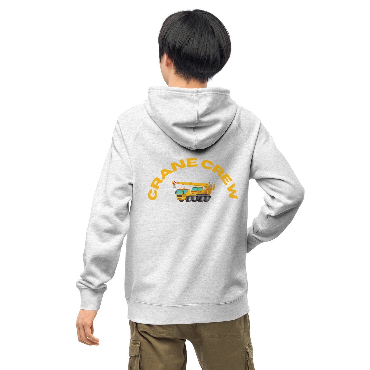 Crane Crew kangaroo pocket hoodie