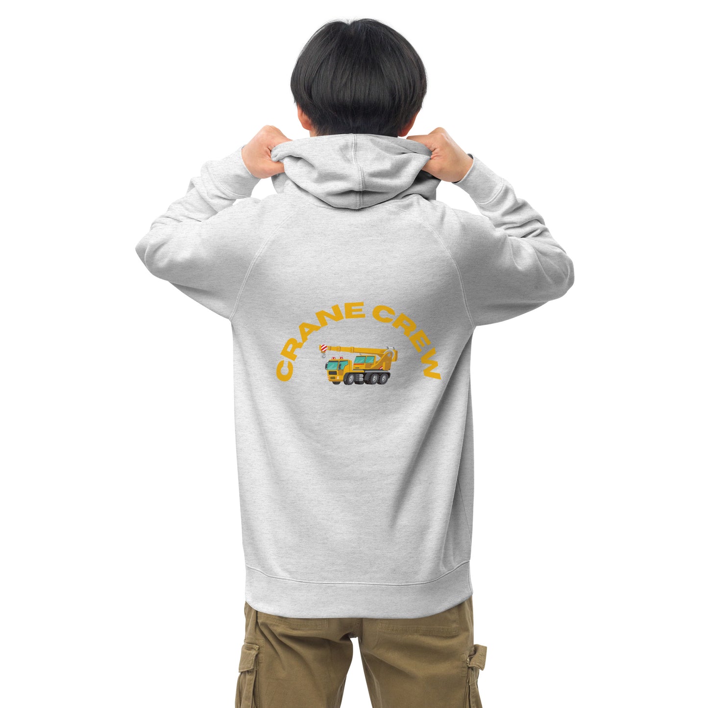 Crane Crew kangaroo pocket hoodie